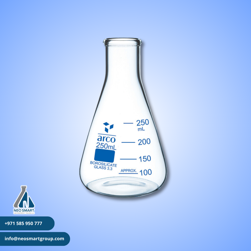 Erlenmeyer Flask, Conical Narrow Neck, 250mL